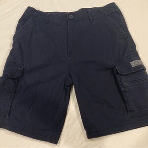 Men's Navy Cargo Shorts